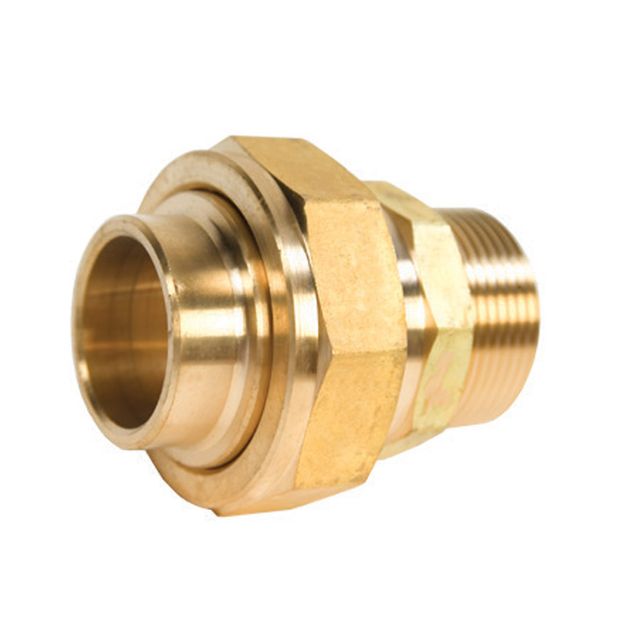 No. 69 Brass Male Unions ,Materials Fittings and Components,Screwed