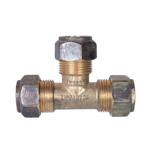 Copper Olive Compression Kinco Tees ,Materials Fittings and