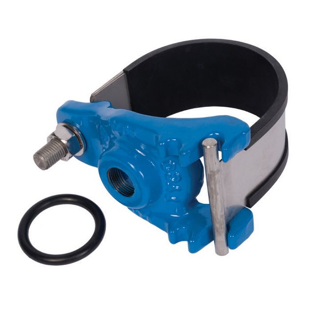 Multi Tap Tapping Saddle 100 x 20 mm ,Materials Tapping,Cast Iron