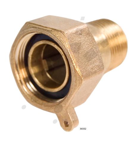 GKM Brass Union Coupling for Water Meter c/w Washers - SYARIKAT