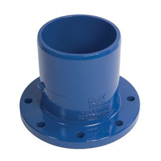 Spigot Flange Connector TD 80 mm ,Materials - Fittings and Components,Cast  Iron Fittings,Nylon Coated Socket Connectors - wholesale plumbing supplier