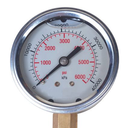 Test Gauge 65 mm 0-250 kPa 1/4"