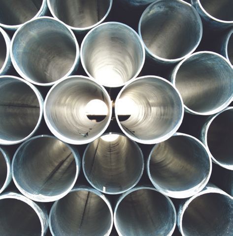 Roll Groove Galvanised Pipe