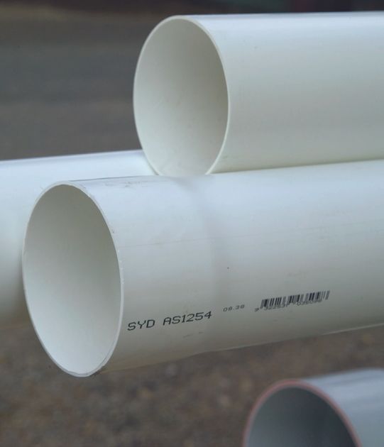 PVC Stormwater Pipe 90 mm x 6 m ,Materials - Pipe,PVC Stormwater Pipe 2.5 Inch Stainless Steel Exhaust Pipe