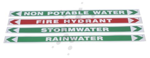 Pipe Marker Stickers