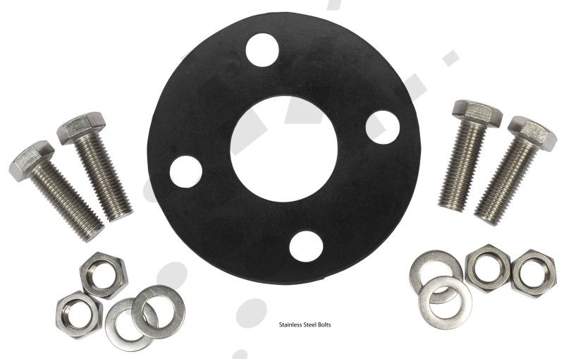 Gasket Kit EPDM with SS316 Bolts TD Stub 250 ,Materials Gaskets and