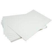 FLUTED PLASTIC SHEETS 2440 x 1220 x 2.5 White