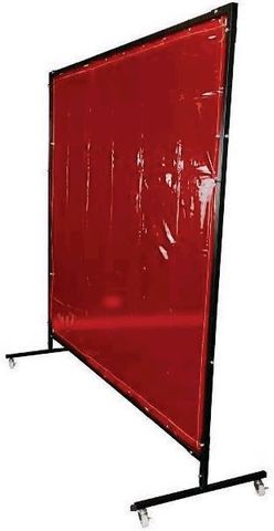 Welding Curtain - Red - 1.8 x 2m