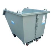 Galvanized Self Dumping Bin - 1.25m3 (205kg)