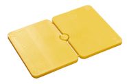 Half Panel Shim 75x100x 5mm Yellow 200pk