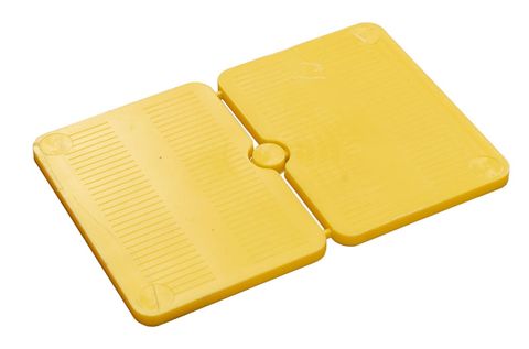 Half Panel Shim 75x100x 5mm Yellow 200pk