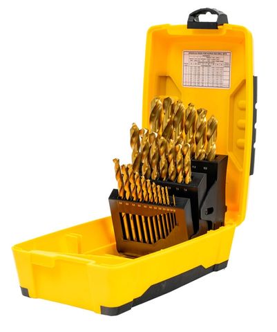 Drill Bit Set Metric - 25 pce 1 - 13mm