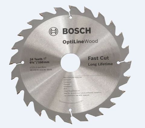 Bosch Circ. Saw Blade 184 x 2.5 x 20 mm, - 20 Teeth