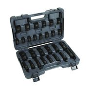 1/2" Drive 28pc Metric Standard & Deep Set 10-27mm