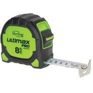 STERLING ULTIMAX PRO TAPE MEASURE EASYREAD - 8M