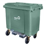 WHEELIE BIN WITH ROTATOR BASE