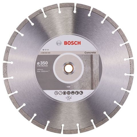 Concrete Diamond Disc 350x20/25.4x3.2mm