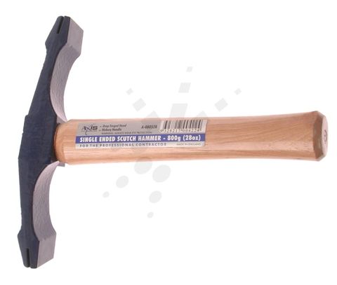 Double Ended Scutch Comb Hammer Timber Handle