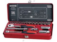 Sidchrome Metric 3/8” Drive Socket Set