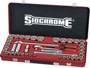 41pc 1/2" Drive Metric & A/F Socket Set