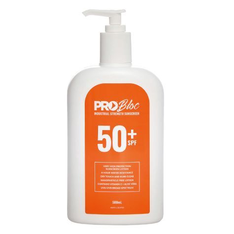 Sunscreen SPF 50 500ml Pump Bottle