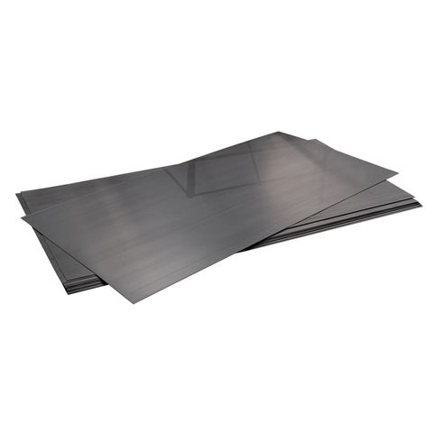 FLUTED PLASTIC SHEETS 2440 x 1220 x 2.5 Black