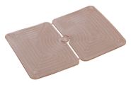 Half Panel Shim 75x100x 1mm Brown 400pk