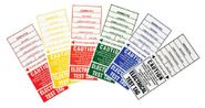 App Test Tags -120pk Mxd Colours