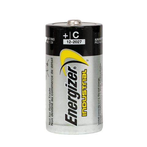 ENERGIZER INDUSTRIAL ALKALINE BATTERIES C 12pk