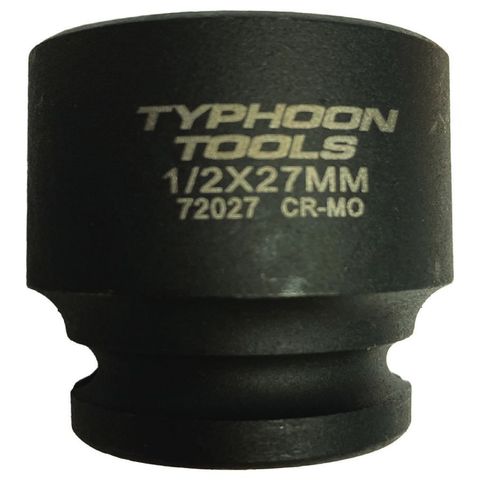 1/2" Drive Impact Socket Short 27mm