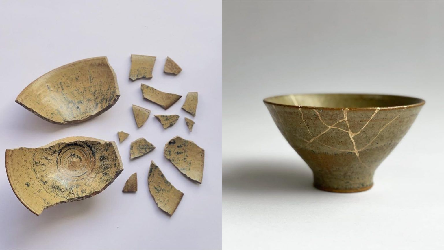 Traditional Kintsugi Repair