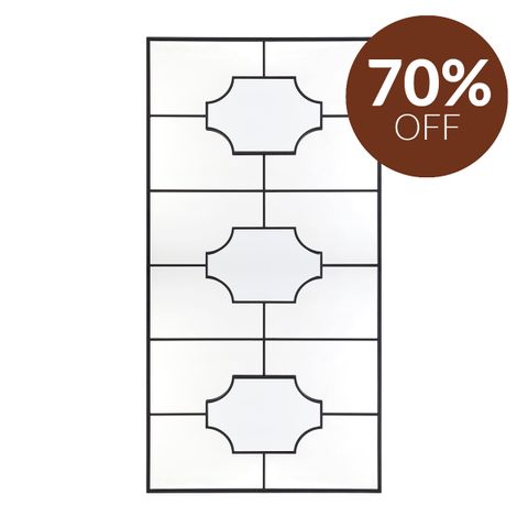 Boyd Floor Mirror - Black