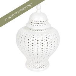 Minx Temple Jar White Range