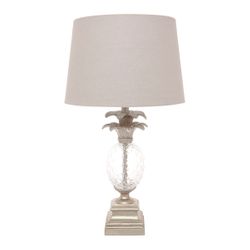 Langley Table Lamp - Antique Silver