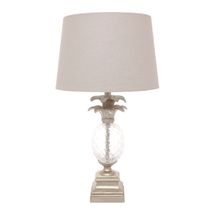 Langley Table Lamp - Antique Silver