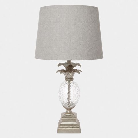 Langley Table Lamp - Antique Silver