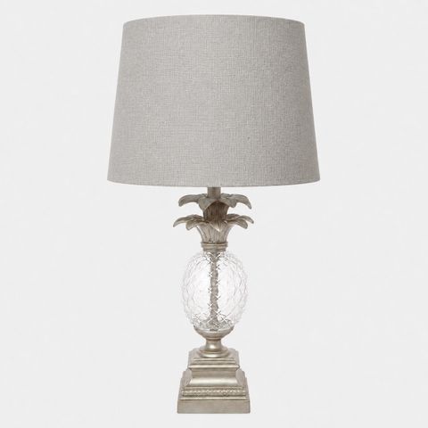 Langley Table Lamp - Antique Silver