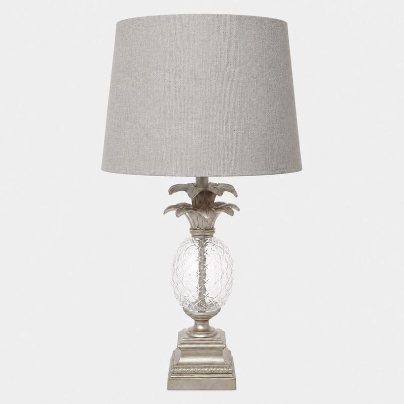 Langley Table Lamp - Antique Silver