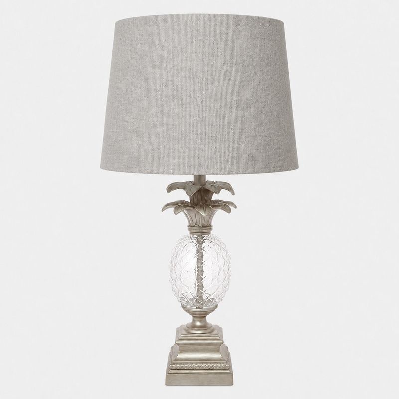 Langley Table Lamp - Antique Silver