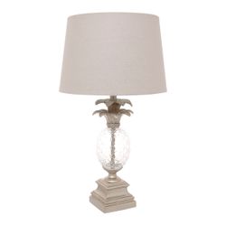 Langley Table Lamp - Antique Silver