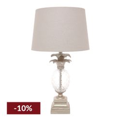 Langley Table Lamp - Antique Silver