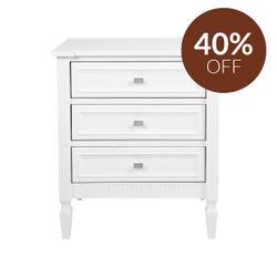 Merci Bedside Table - Large White