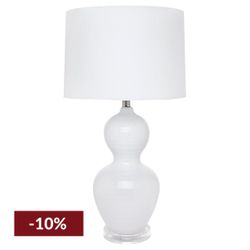 Bronte Table Lamp - White