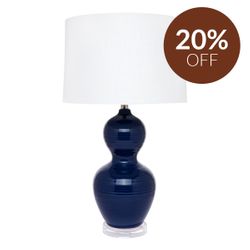 Bronte Table Lamp - Blue