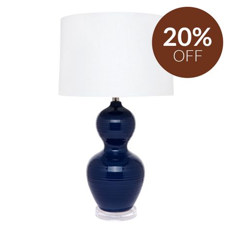 Bronte Table Lamp - Blue