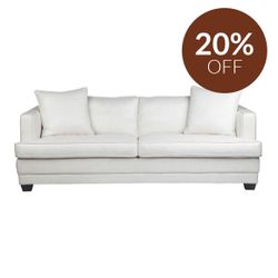 Darling 3 Seater Sofa - Natural Linen