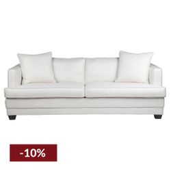 Darling 3 Seater Sofa - Natural Linen