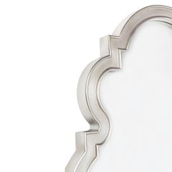 Paloma Wall Mirror - Antique Silver