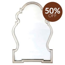 Paloma Wall Mirror - Antique Silver