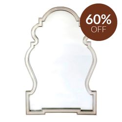Paloma Wall Mirror - Antique Silver